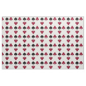 Tissu Red and Black, Quilting, Patchwork, Rustic, Modern (Fat Quarter)