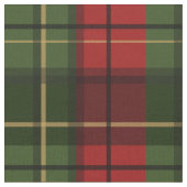 Tissu Red And Green Plaid Tartan Pattern (Fermer)