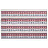 Tissu Red blue ornament (Yard)