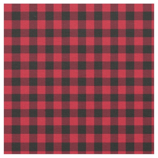 Tissu Red Buffalo Plaid, Red Flannel (Fermer)