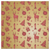 Tissu Red Christmas (Échantillon)