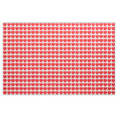 Tissu Red Hearts Pattern (Fat Quarter)
