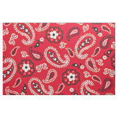 Tissu Red Paisley (Fat Quarter)