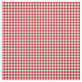 Tissu Red Plaid, Red En vichy (Échantillon)