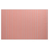 Tissu Red & Sky Blue Lines/Stripes Motif (Yard)