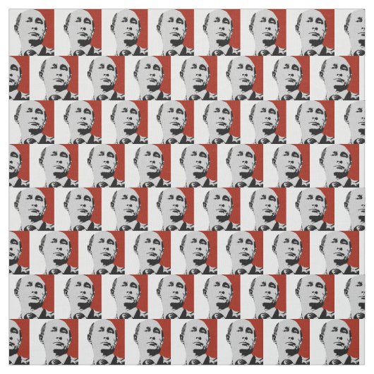 Tissu Red Vladimir Poutine (Échantillon)