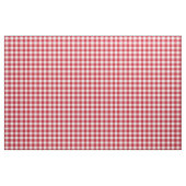 Tissu Red & White Gingham Plaid (Yard)