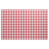 Tissu Red & White Gingham Plaid (Fat Quarter)