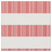 Tissu Red White Modern Stripes (Fermer)
