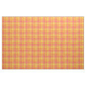 Tissu Red Yellow Checker Abstract Pattern (Fat Quarter)