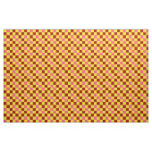 Tissu Red Yellow Pink Checkered Pattern Design  (Yard)