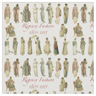 Tissu Regency Fashion 1809-1815