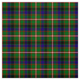 Tissu Reid Green Tartan