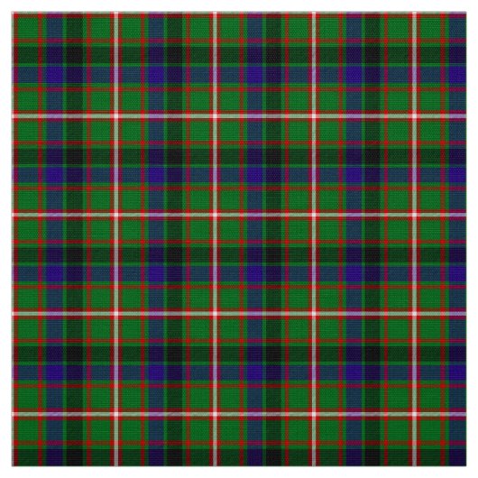 Tissu Reid Green Tartan (Échantillon)