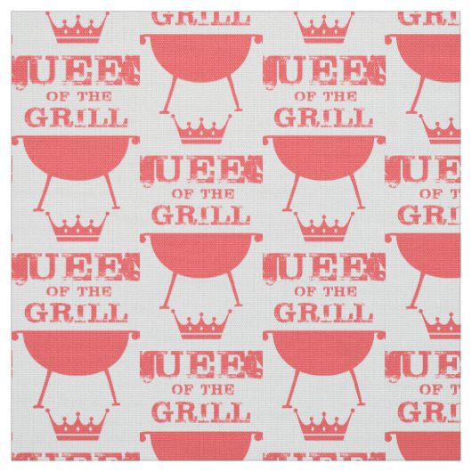 Tissu Reine Du Grill, Rose (Échantillon)