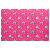 Tissu remorque flamingo de noël (Fat Quarter)