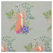Tissu Renard dans la forêt (Échantillon)