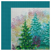 Tissu renard de printemps (Fermer)