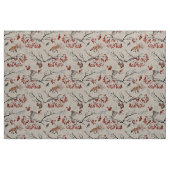 Tissu renard - hibou - écureuil - branches d'arbres (Yard)