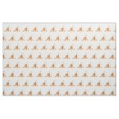 Tissu Renard qui se gratte (Yard)