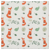 Tissu Renards de région boisée (Échantillon)