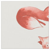 Tissu Renards somnolents (Fermer)