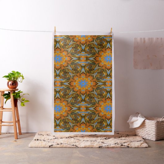 Tissu Rencontres de fusées..... (In Situ)