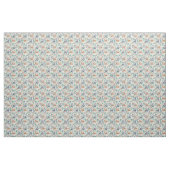 Tissu Rennes de Noël et lapins (Yard)