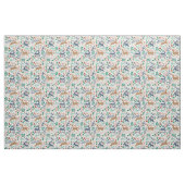 Tissu Rennes de Noël et lapins (Fat Quarter)