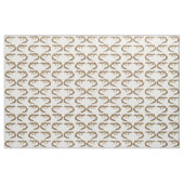 Tissu repéré de lézard de Gecko de léopard (Fat Quarter)