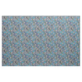 Tissu Répéter les fleurs de Jacaranda en violet, rose, R (Fat Quarter)
