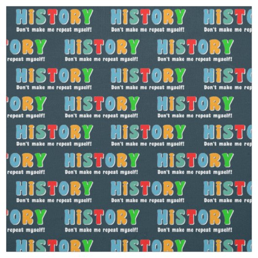 Tissu Répéter l'histoire en couleurs (Échantillon)