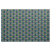 Tissu Répéter l'histoire en couleurs (Fat Quarter)