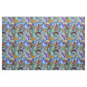 Tissu Répétition des ailes Abstraites de papillon (Fat Quarter)