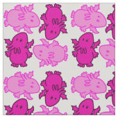 Tissu Répétition rose MrCthulhu (Détail)