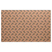 Tissu reptile alligator rouille (Fat Quarter)