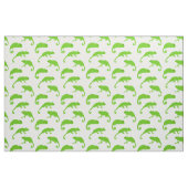 Tissu Reptile d'amusement à motifs de caméléon vert (Fat Quarter)