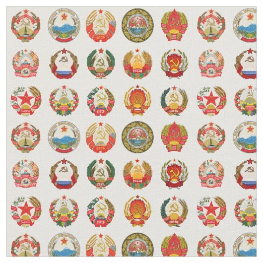 Tissu Républiques de l'Union soviétique (Fermer)