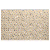 Tissu Requins de Noël & flocons sur orange clair (Fat Quarter)