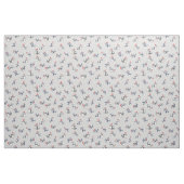 Tissu Requins de Noël jetés sur gris clair (Fat Quarter)