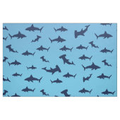 Tissu Requins et requins marteaux (Fat Quarter)