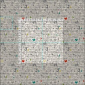 Tissu respect (Carreau)