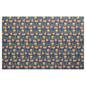 Tissu Restauration Rapide Burger Frites Hot Dog (Fat Quarter)