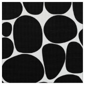 Tissu Résumé 160417 - Noir sur le blanc (Fermer)