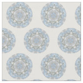 Tissu Résumé de dentelle bleu (Fermer)