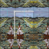 Tissu Retour (Carreau)