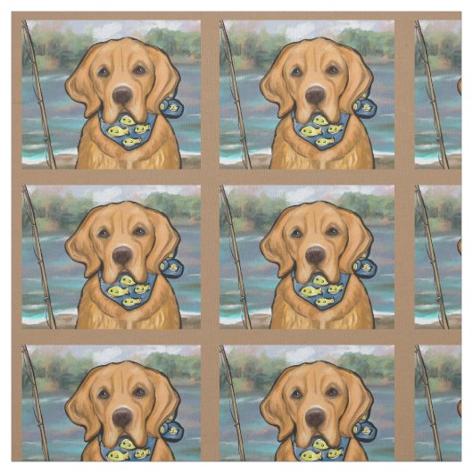Tissu Retriever doré (Échantillon)