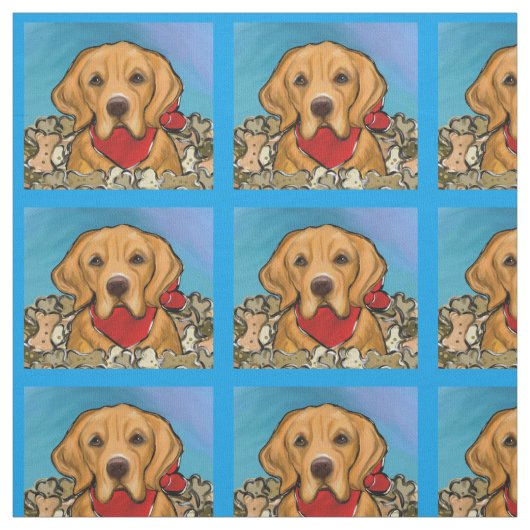 Tissu Retriever doré (Échantillon)