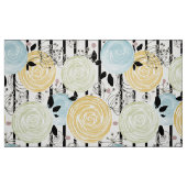 Tissu Rétro, abstract flowers (Fat Quarter)