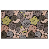 Tissu Rétro, abstrait, spirales (Fat Quarter)